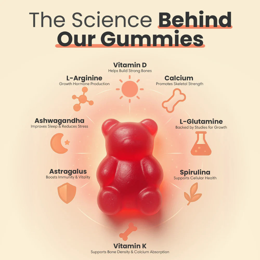 Novalis Health™ Heightener Gummies