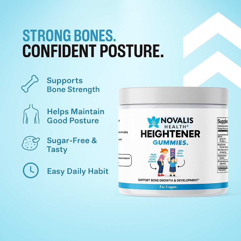 Novalis Health™ Heightener Gummies